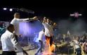 Έβαλαν φωτιά με ουίσκι σε πανηγύρι (Videos) Aθάνατο σκυλάδικο.