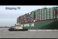 Το τέρας CSCL Globe των 19.100 container (φωτό, βίντεο)