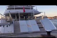 ΕΠΙΒΛΗΤΙΚΟ ΣΟΥΠΕΡ ΓΙΩΤ:Η 91μετρη  Lady Lara του μεγιστάνα Alexander Machkevitch στην Κεφαλονιά
