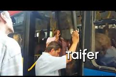 Σπάσαν οι πόρτες σε εν κινήση λεωφορείο του ΟΑΣΘ