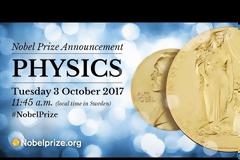 Δείτε live το Nobel φυσικής 2017