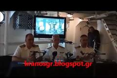 Αντιπλοίαρχος Σπύρος Πολλάτος: Με ασφάλεια το Θωρηκτό ΑΒΕΡΩΦ στη Θεσσαλονίκη