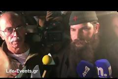Ξύλο στη Θεσσαλονίκη για την «Ώρα του Διαβόλου» – Ντου από Ιερό Λόχο και πάτερ Κλεομένη