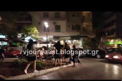 Αγριο βρωμόξυλο μεταξύ γυναικών στο κέντρο της Θεσσαλονίκης... [video]