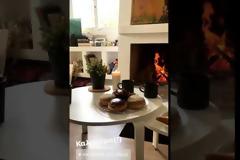 Η Δανάη Μπάρκα μετακόμισε και μας «ξεναγεί» στο νέο της σπίτι [video]