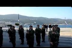 Συγχαρητήρια στην 79 ΑΔΤΕ! Από τους Εθνοφύλακες Σάμου η έπαρση και υποστολή της Ελληνικής Σημαίας στην πλατεία Πυθαγόρα (vid)