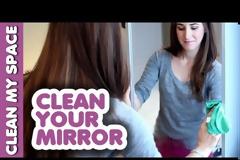 Καθαρίστε τους καθρέφτες με 2 υλικά που έχετε στο σπίτι σας
