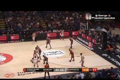 Νίκη-θρίλερ του Ολυμπιακού (85-86) στο Μιλάνο (video)