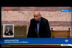 Βούτσης προς Χ.Α.: Έχετε εκλεκτικές συγγένειες με τους ηττημένους του Β΄ Παγκοσμίου Πολέμου (ΒΙΝΤΕΟ)