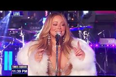 Απαστράπτουσα η Mariah Carey στο πρωτοχρονιάτικο show στην Times Square της Νέας Υόρκης!