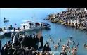 Πλήθος κόσμου παρακολούθησε τον αγιασμό των υδάτων στην Πειραϊκή [video]