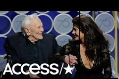 Kirk Douglas: Ρίγη συγκίνησης και αποθέωση για τον υπεραιωνόβιο ηθοποιό στις Χρυσές Σφαίρες!
