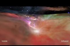 Τα διαστημικά τηλεσκόπια της NASA σας προσκαλούν για μια 3-D εκδρομή μέσω του νεφελώματος του Ωρίωνα