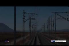 Καρέ-καρέ το πρώτο δοκιμαστικό δρομολόγιο στη νέα γραμμή υψηλών ταχυτήτων Τιθορέα-Λιανοκλάδι [video]