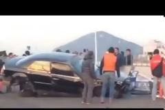 ΣΟΚΑΡΙΣΤΙΚΟ: Δείτε το ατύχημα σε γυρίσματα ταινίας... [video]