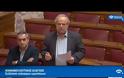 ΝΙΚΟΣ ΜΩΡΑΙΤΗΣ (ΚΚΕ) στη ΒΟΥΛΗ: Να μη γίνει η συγχώνευση των 1ου και 2ου Δημοτικών Σχολείων Βόνιτσας (VIDEO)