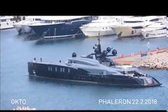 video Στο Φάληρο το υπερπολυτελές σκάφος «Okto»