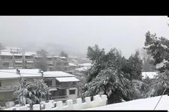 Σε λευκό «κλοιό» πολλές περιοχές της χώρας (ΦΩΤΟ & ΒΙΝΤΕΟ)