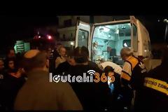 Ατύχημα στο Λουτράκι - Ανήλικος έπεσε από ύψος πέντε μέτρων [video]