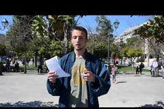 Το καλλιτεχνικό σχολείο Γέρακα παρουσίασε θεατροποιημένο Ποιητικό έργο του Ξηρομερίτη εκπαιδευτικού Γιάννη Γερογιάννη, στην Πλατεία Συντάγματος (ΦΩΤΟ-ΒΙΝΤΕΟ)