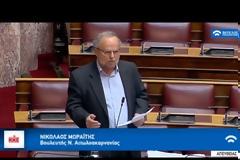Νίκος Μωραΐτης (ΚΚΕ): Να δοθεί όλη η εθνική σύνταξη στους αγρότες συνταξιούχους (VIDEO)