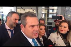 Καμμένος λίγο πριν το ραντεβού με Τσίπρα: Θα πάμε μαζί μέχρι τέλους – Κρίσιμη συνεδρίαση της ΚΟ των ΑΝΕΛ- ΒΙΝΤΕΟ