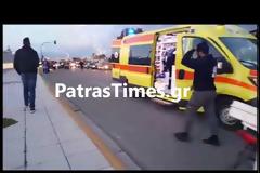 Πάτρα: Παράσυρση, σοβαρός τραυματισμός και εγκατάλειψη μετανάστη στην Ακτή Δυμαίων(vid&pic)
