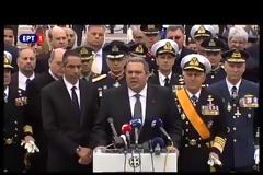 Καμμένος: Θα συντρίψουμε όποιον τολμήσει να αμφισβητήσει την εθνική μας κυριαρχία [Βίντεο]