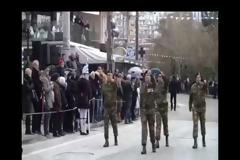 Η στρατιωτική παρέλαση της 25ης Μαρτίου στην Καστοριά