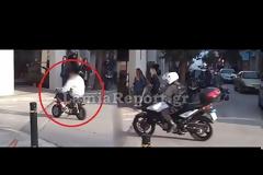 Λαμία: Τρελή καταδίωξη στο κέντρο της πόλης [video]