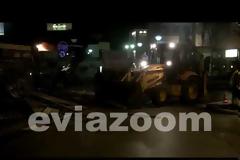 Ολονύχτιο θρίλερ στην οδό Κριεζώτου: Οροφή κτιρίου κατέρρευσε σαν «χάρτινος πύργος» στην ερειπωμένη Δημοτική Αγορά Χαλκίδας - Από τύχη δεν υπήρξαν θύματα! (ΦΩΤΟ & ΒΙΝΤΕΟ)