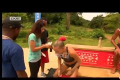 Survivor 2: Ασχημο χτύπημα για την Χαλκιδέα Κατερίνα Δαλάκα - Βγήκε με αίματα από την πισίνα! (ΒΙΝΤΕΟ)
