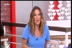 Απίστευτη ατάκα-θάνατος για την Κωνσταντίνα Σπυροπούλου στον αέρα της εκπομπής της Γερμανού!
