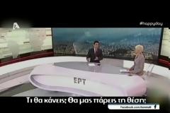 Τέλος καλό... Ετσι απάντησαν οι παρουσιαστές της ΕΡΤ μετά το... έλα, έφυγες... [video]
