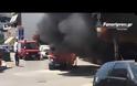 Αυτοκίνητο τυλίχθηκε στις φλόγες στο κέντρο της Άρτας  (ΒΙΝΤΕΟ)