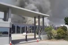 Mεγάλη φωτιά σε εργοστάσιο στην Ξάνθη - Εκκενώνονται οικισμοί (ΒΙΝΤΕΟ)