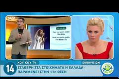 Eurovision 2018: Η θέση της Ελλάδας στα στοιχήματα μετά την πρώτη πρόβα!