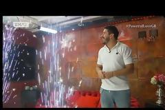 Power Of Love: Πήγε να κάνει έκπληξη και παραλίγο να πάρει φωτιά το πλατό