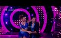 Dancing with the stars – Τελικός: Η Ευρυδίκη Βαλαβάνη έπεσε στην αγκαλιά του Βασάλου!