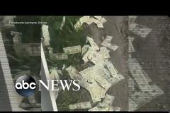 Φορτηγό χρηματαποστολής σκόρπισε 600.000 δολάρια στο δρόμο – Έπιασαν το Τζόκερ οι περαστικοί! [video]