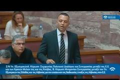 Άστραψε και βρόντηξε ο Ηλίας Κασιδιάρης για Φουρέιρα και Aλβανούς μέσα στην βουλή [Βίντεο]