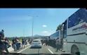 Προκλητικά βίντεο - Οπαδοί του ΠΑΟΚ με συνθήματα κατά της Αθήνας με το που πάτησαν το πόδι τους στις Αφίδνες [video]